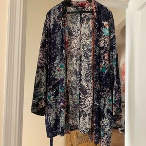 Hommage - Belted Floral Kimono - size small - worn once